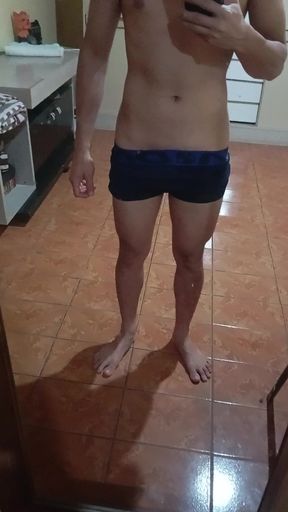 Latino in Underwear