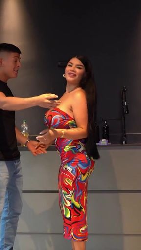 It's not what it looks like! - Cuckold husband discovers his best friend and his wife in the act   Clip 1