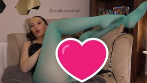 Silky Pantyhose Royalty Cums Hard