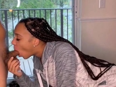 Amateur chick and her blowjob talent