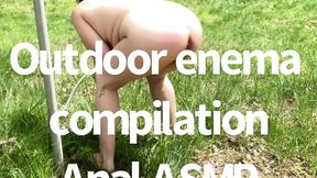 Outdoors Anal&#x1F44C; Relaxation Enemas Collection