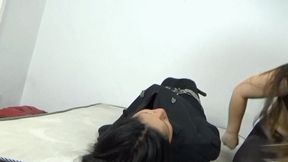 THIEF GIRL SITTING ON GIRL SLAVE PART 3 BY SCARLET WHITE AND ANITA CAM FULL HD