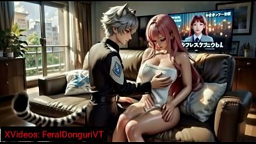 Breastfeeding At Home Date | Valentine'_s Day Special - NSFW Short Film - Hentai A.I.