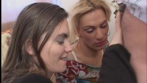 Threesome with the tranny