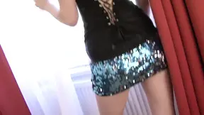 Timea Bella holds the couch as her ass is fucked by a black monster dong