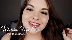 Worship my Eyes - An eye fetish scene featuring: brown eyes, mental domination, mesmerize, mindfuck, and face fetish - 720 MP4