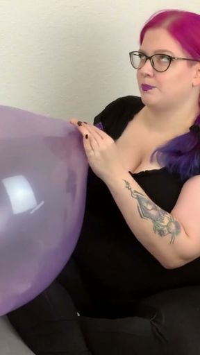 Looner Fetish: Big Balloon non pop   Clip 2