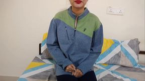 Indian gf and bf have the Best sexy sex blowjob/ dick sucking &amp_ licking closeup with red lipstick indian girl Hindi Sex video by saarabhabhi6