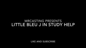 Little BleuJ needed help with studying
