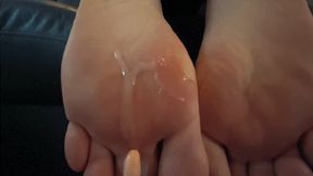 Gigantic footjob MOV