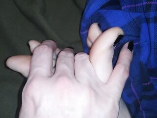Foot Worship, Trans Stud, Foot Fetish, Large Skinny Feet