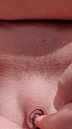 Big Girl Shows Off Outside   Clip 1