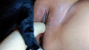 Bella Khalifa Using Radish Tonight for Pleasure and Masturbate