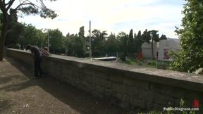 Dulce Mariposa, Princess Donna And James Deen - Humiliated Outdoors By And