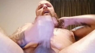 Thủ dâm, quan hệ bằng tay, quan hệ tình dục, mở rộng hậu môn, người nhìn trộm, bố – những chàng trai nghiệp dư cạo lông đang tự quan hệ tình dục với chính mình