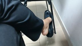 Don't tell anyone you look at me when I'm at the office in my stiletto heels (7)