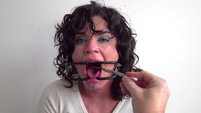 gag reflex fetish - covid uvula swab