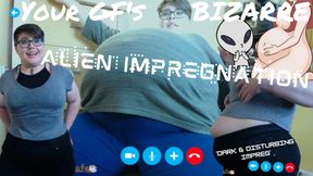 Your BBW GF's Bizarre Alien Impregnation!