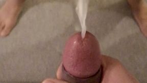 Huge Cumshot on Mirror