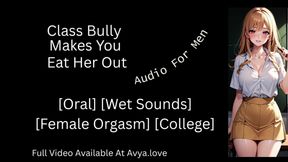 Class Bully Makes You Eat Her Out Domination Hentai JOI