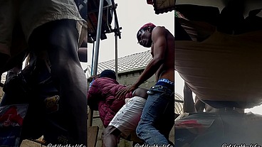 Giving dick in the big outdoors