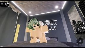 Mi amiga futa me coje sin piedad en su casa