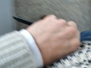 🇻🇪🇦🇷🇪🇨El Tio Con Enorme Polla Se Arriesgo en el Ascensor y Se Corrio en El Ultimo Piso