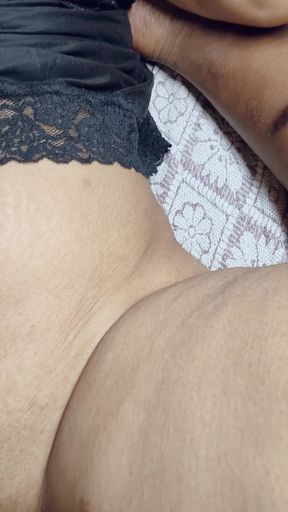 Stepsister Close-up #3 Fucking with Big Black Dick