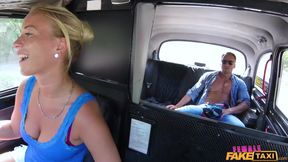 Lad complains of his wife but calms down with a hot driver