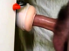 Twitching Orgasm with a Fleshlight
