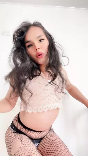 should i keep my fishnets on while you fuck me?
