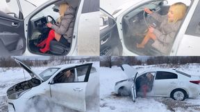 MASHA STUCK REVVING ENGINE OVERHEATING ( REAL VIDEO!!! ) FULL VIDEO 12 MIN