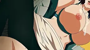 Red-Haired Sensei with Big Tits Loves the Paizuris