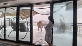 snow play with YummyMiha