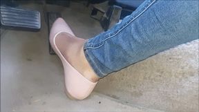 Emi pink flats