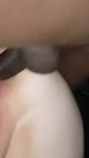 YoungEnglishBBW BBC Nata4sex deep anal pounding creampie