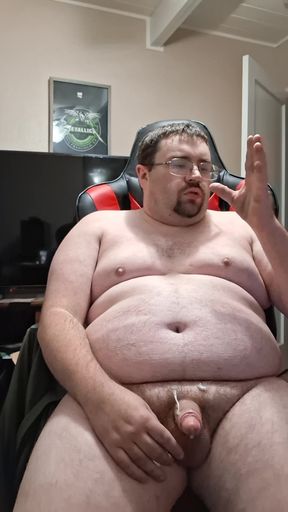 dirty talk cumshot and eating my cum