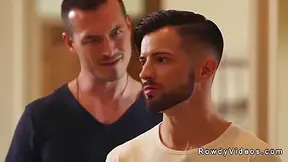 Tattooed Muscle Gay Anal Fucks Guy In His Home - Casey Everett And Home Guy