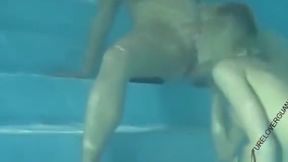 Anna Lena Blum Threesome at pool