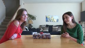 Lost Bet Leads to 2 Girls and 1 Lucky Cock