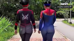 Jenifer Play anal invasion reveals extreme assfuck on Halloween, my friend witnesses the greatest XXX!