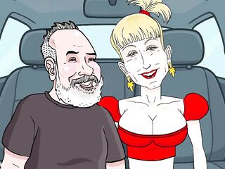 Ted's ride in toon