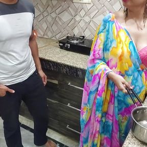 Indian Desi Bhabhi Fucked Hard by Her Devar First Time in kitchen