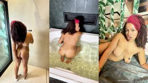 sexy ogre shrek parody farting bathtub, burping and farting on your face