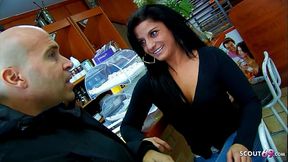 Cute Brown Latina Teen Yesenia Rock Pickup and Rough Fuck by Stranger