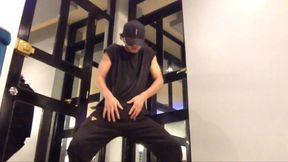 Young dancer shows me his talent with his happy ending!
