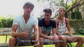 River Boys Threesome Hook-up Gay Porn Videos