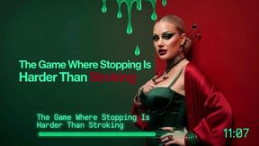 The Game Where Stopping Is Harder Than Stroking