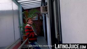 LatinoJuice.com - Milo Star & Chiwi Black - Pierced stud Chiwi Black swallows Latino