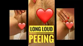 Long, loud peeing MOV